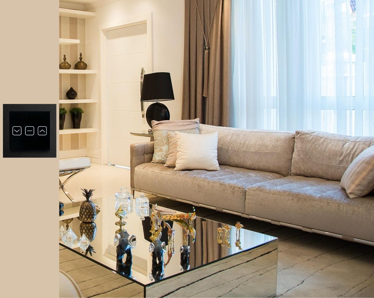 Sonata Touch Wi-Fi – nowoczesne łączniki dotykowe do sterowania oświetleniem i roletami