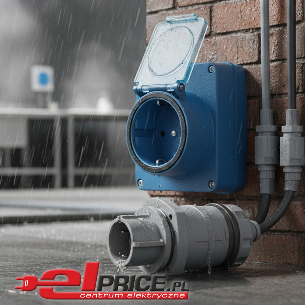 Gniazda i łączniki o podwyższonym IP- kiedy i gdzie warto je stosować?