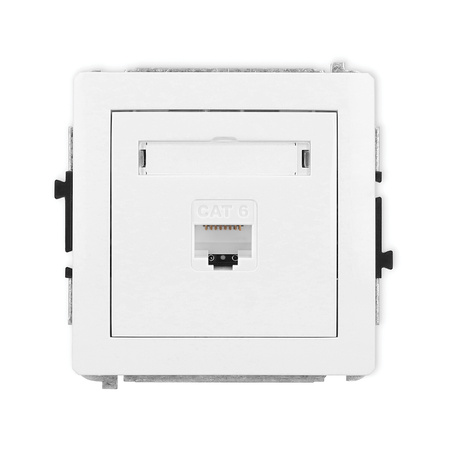 KARLIK DECO DGK-3  Gniazdo komputerowe pojedyńcze  1xRJ45