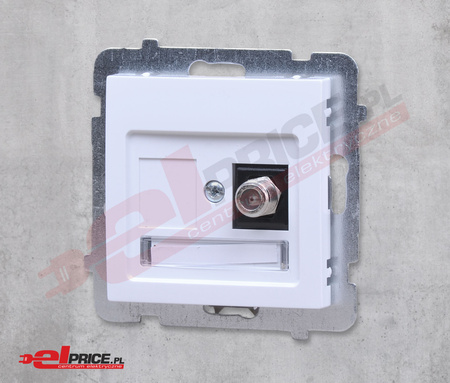 Ospel as gpa-1gf/m/00 gniazdo antenowe typu f