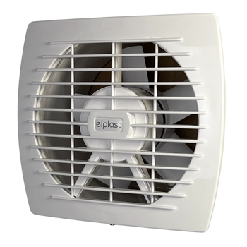 Wentylator domowy Eol 150HT czujnik wilgotności z opóźnieniem czasowym, fi 150 mm, kolor biały