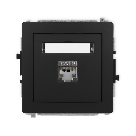 KARLIK DECO 12DGK-1e Gniazdo komputerowe pojedyńcze 1xRJ45