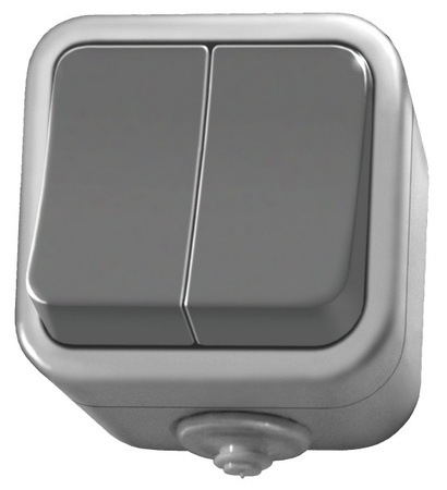 OSPEL DELFINA ŁNH-2D/30 Łącznik dwugrupowy świecznikowy