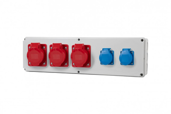 F-ELEKTRO F3.0439 Roz. HORIZONTAL B 16/5, 2x32/5, 2x230V