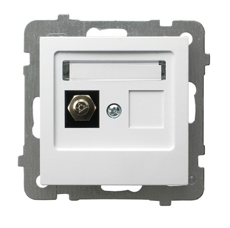 OSPEL AS GPE-1GA/m/00 ANTYBAKTERYJNY Gniazdo ekwipotencjalne pojedyncze