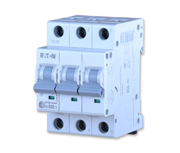 Eaton hn-b20/3 wyłącznik nadprądowy b20a 3p 6ka 194882