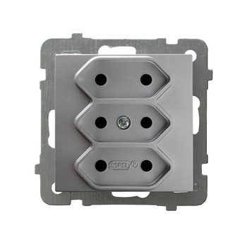 Ospel as GP-3G/m/18 Gniazdo potrójne EURO
