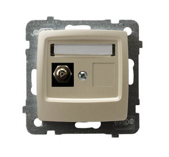 OSPEL KARO GPE-1S/m/42 Gniazdo ekwipotencjalne pojedyncze