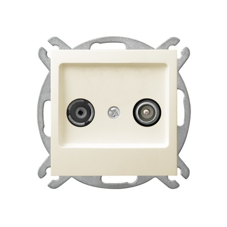 Ospel as GPA-10GP/m/27 Gniazdo RTV przelotowe 10-dB