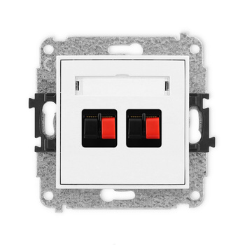 KARLIK MINI MGG-2 Gniazdo głośnikowe podwójne