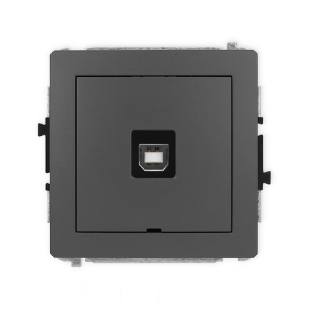 KARLIK DECO 28DGUSBBO-3  Gniazdo pojedyńcze  USB A-B 2.0