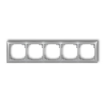 KARLIK DECO 7DRSO-5 Ramka uniwersalna pięciokrotna z tworzywa DECO Soft