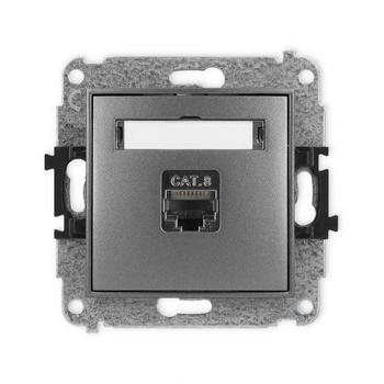KARLIK ICON 11IGK-11  Gniazdo komputerowe pojedyńcze  1xRJ45