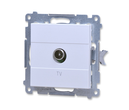 Kontakt Simon 55 tak1.01/111 gniazdo antenowe tv pojedyncze