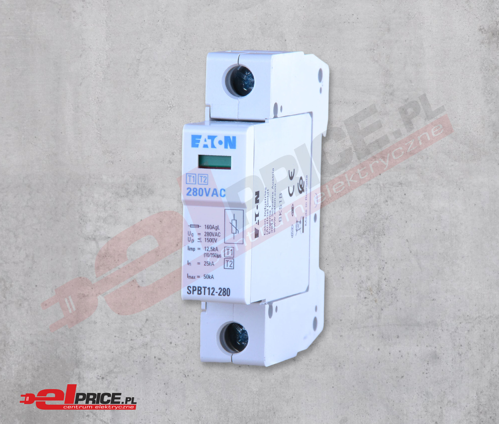 EATON SPBT12-280/1 OGRANICZNIK PRZEPIĘC TYP 1+2 1P