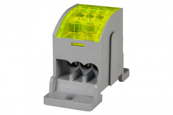 F-ELEKTRO Blok rozdzielczy LKN 80A (3x16 - 4x6) żółty F2.0333