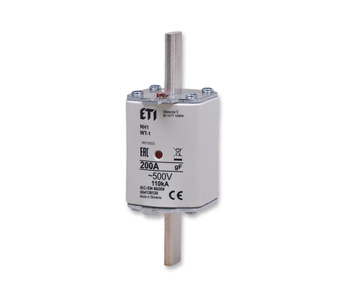 ETI Wkładka topikowa NH1/WT-1 gF 200A/500V 004139120