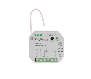 F&F FW-R1P radiowy przekaźnik bistabilny pojedynczy