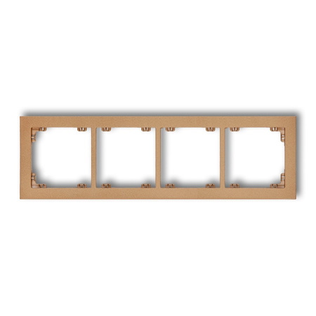 KARLIK DECO 8DR-4 Ramka uniwersalna poczwórna z tworzywa
