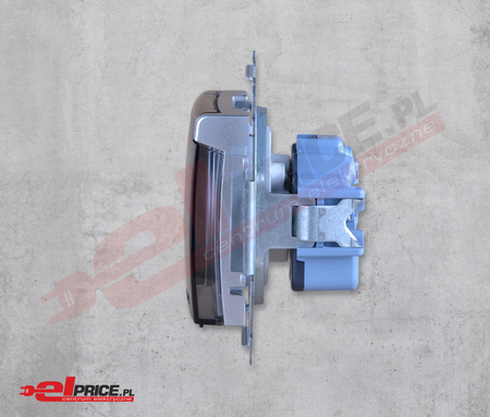 Simon 54 dgz1buz.01/43a gniazdo hermetyczne z/u ip44