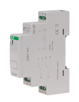 F&F Przekaźnik elektromagnetyczny PK-2P 230 V