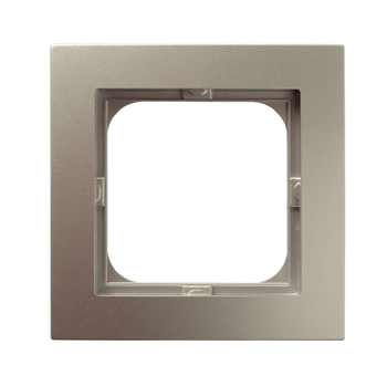 Ospel as R-1G/45 Ramka pojedyncza kolor satyna light