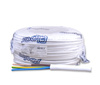 ELPAR Przewód kabel H03VV-F OMYżo 300/300V 3x1 mm2 biały 5901854409832