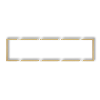 KARLIK prod. uzupełniające 29DRW-4 Ramka wypełniająca poczwórna DECO