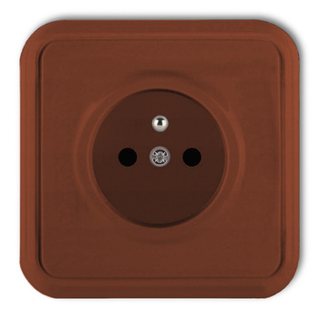 KARLIK LIZA 4GPT-1z  Gniazdo pojedyncze z uziemieniem 2P+Z