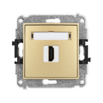 KARLIK MINI 29MHDMI-3  Gniazdo pojedyńcze  HDMI 2.0