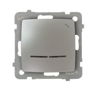 OSPEL KARO ŁP-3SS/m/43 Łącznik schodowy z podświetleniem niebieskim