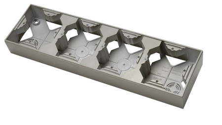 Ospel as PNP-4G/45 Puszka instalacyjna do serii As poczwórna