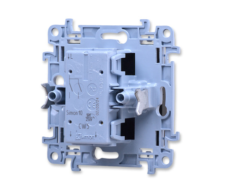 Kontakt Simon 10 cw5.01/49 łącznik świecznikowy czarny mat 