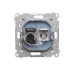 Kontakt-Simon 55 Gn. ant. typu „F” + RJ45 kat.6 (moduł) TASFRJ45.01/111
