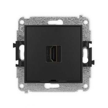 KARLIK ICON 12IHDMIBO-5 Mechanizm gniazda pojedynczego HDMI 2.1, 8K, bez pola opisowego