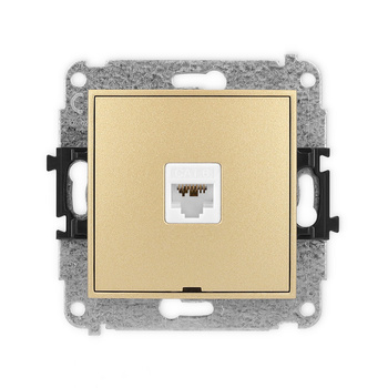 KARLIK ICON 29IGKBO-7  Gniazdo komputerowe pojedyńcze  1xRJ45