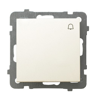 OSPEL AS ŁP-6G/m/27 Łącznik zwierny "dzwonek" ecru