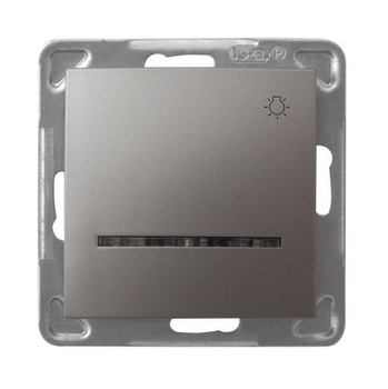 OSPEL IMPRESJA ŁP-5YS/m/23 Łącznik zwierny "światło" z podświetleniem