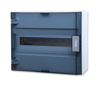 Hager vega vb118tb rozdzielnica natynkowa 1x18m ip40