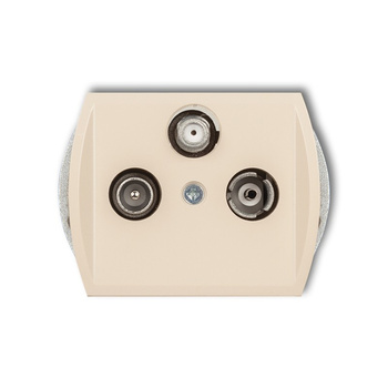 KARLIK TREND 1GST  Gniazdo abonenckie RTV-SAT końcowego (2 wejścia antenowe)