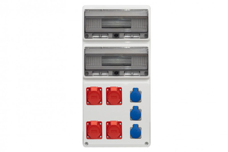 F-ELEKTRO 76100.0 Rozdzielnica LEGATO 32M 2x16/5, 2x32/5, 3x230V