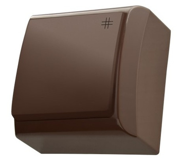 Ospel bis ŁN-4B/24 Łącznik krzyżowy brąz