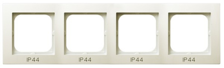 Ospel as RH-4G/27 Ramka poczwórna do łączników IP-44