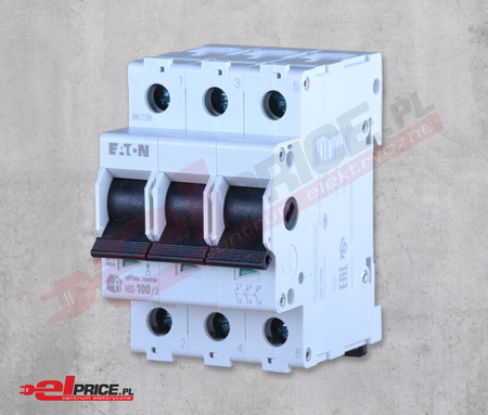 EATON HIS-100/3 142830 Rozłącznik modułowy izolacyjny 3-bieg.