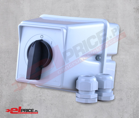 Elektromet 926313 wyłącznik 3-fazowy 0-1 63 a