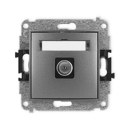 KARLIK MINI 11MGTV-1 Gniazdo antenowe pojedyńcze TV