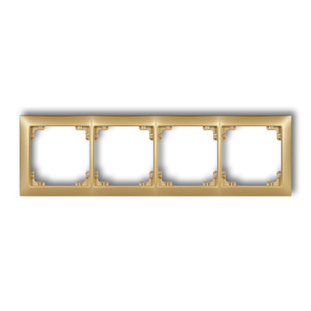 KARLIK DECO 29DRSO-4 Ramka uniwersalna poczwórna z tworzywa DECO Soft