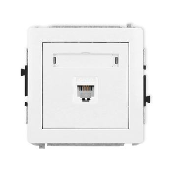 KARLIK DECO DGT-1 Gniazdo telefoniczne pojedyncze 1xRJ11