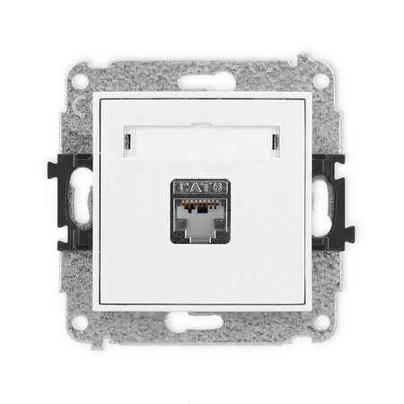 KARLIK MINI MGK-5  Gniazdo komputerowe pojedyńcze  1xRJ45