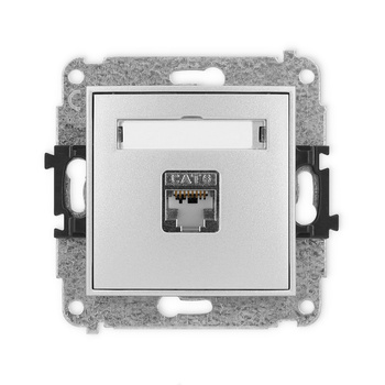 KARLIK MINI 7MGK-1e  Gniazdo komputerowe pojedyńcze  1xRJ45